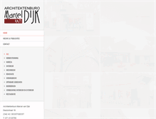 Tablet Screenshot of marcelvandijk.com